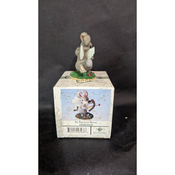 Charming Tails  I'm Your Love Bunny - Boxed Fitz & Floyd  Height: 3 in figurine - Picture 4 of 10